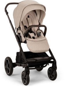 nuna mixx next stroller with mag buckle - caviar Nuna Mixx Next Stroller with Magnetic Buckle