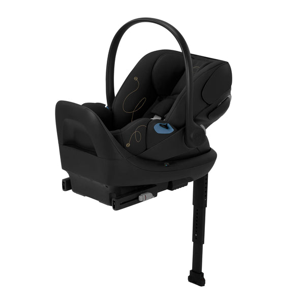 Cybex Cloud G Lux SensorSafe Comfort Extend Reclining Infant Car Seat - Moon Black