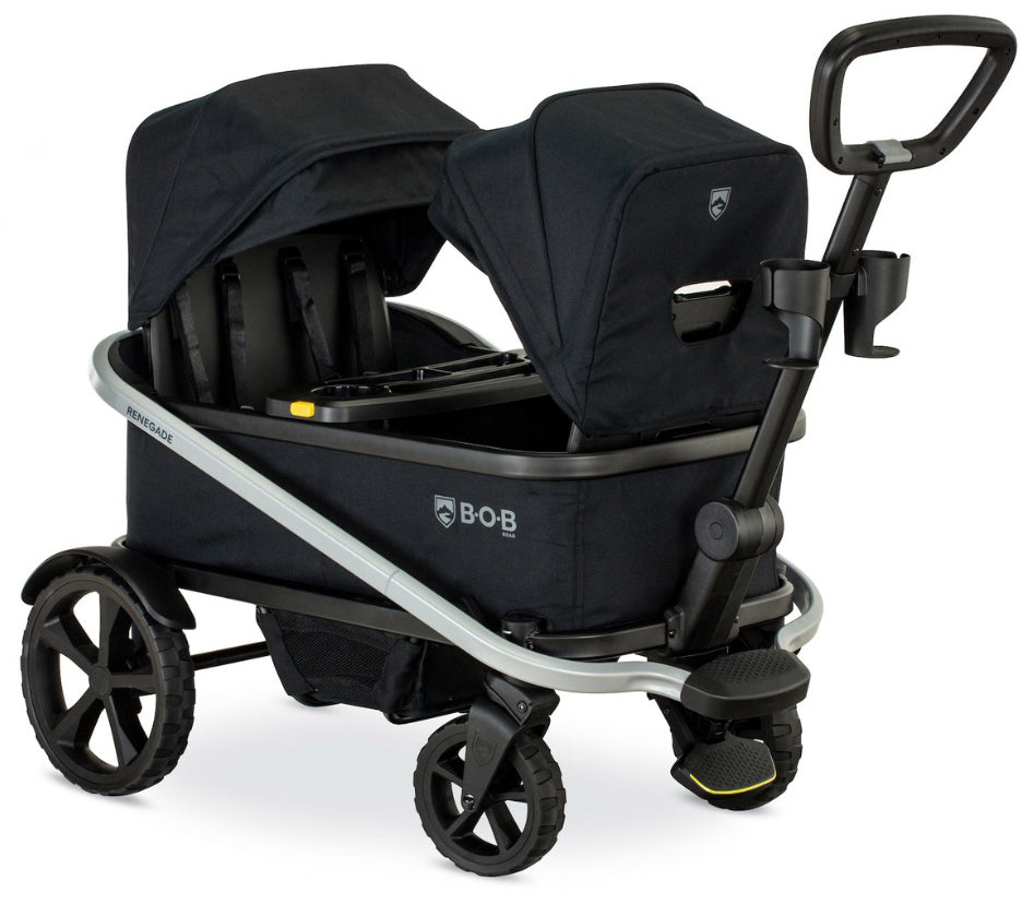 3 seat stroller wagon BOB Renegade (3 Seater) Stroller Wagon + Canopies Bundle