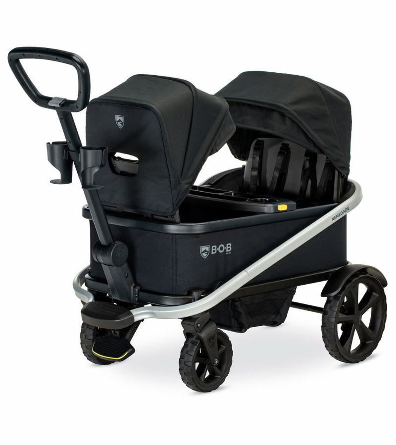 BOB Renegade (3 Seater) Stroller Wagon + Canopies Bundle