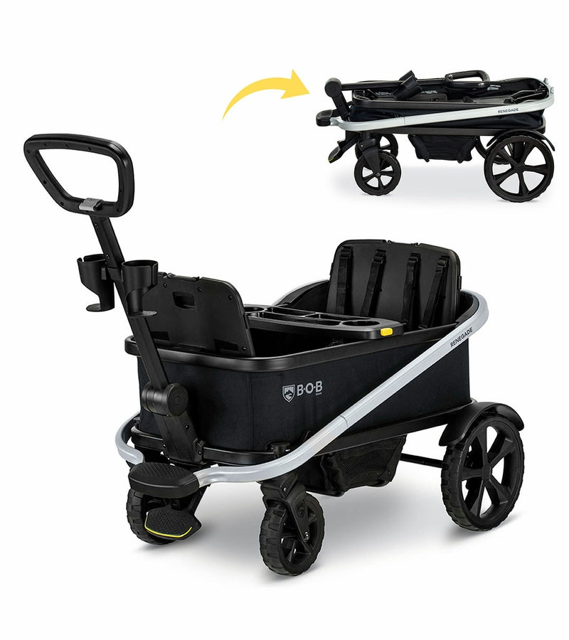 bob stroller snow BOB Renegade (3 Seater) Stroller Wagon
