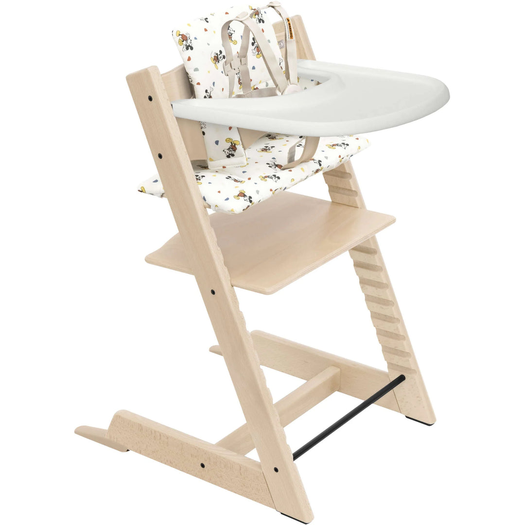 stokke tripp trapp high chair grey STOKKE TRIPP TRAPP HIGH CHAIR² WITH CUSHION + STOKKE TRAY – Buttercup