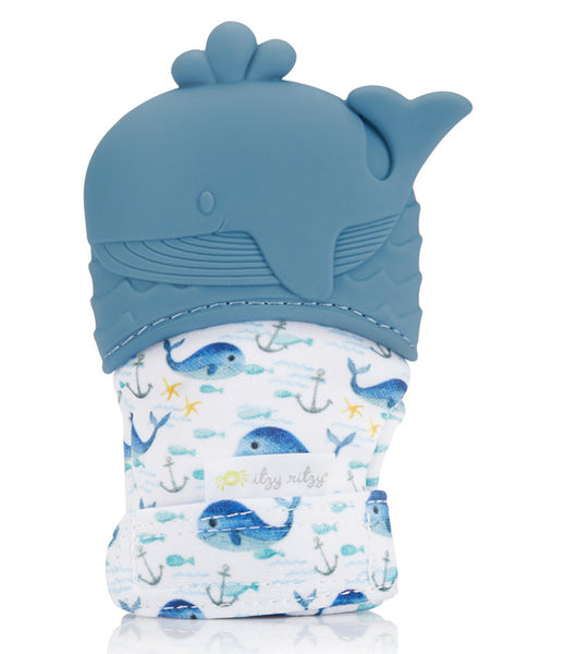 Itzy Ritzy Silicone Teething Mitt - Whale