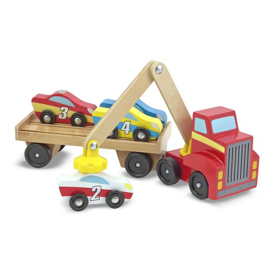 Melissa & Doug Magnetic Car Loader