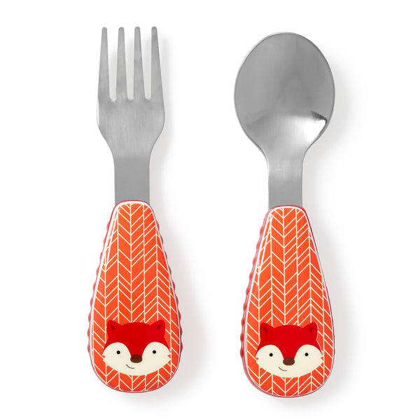 Skip Hop Zootensils Fork and Spoon - Fox