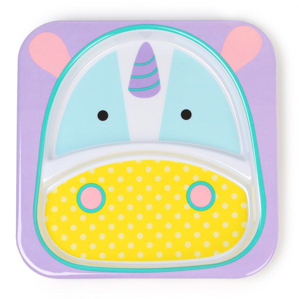 Skip Hop Zoo Divided Plate - Unicorn