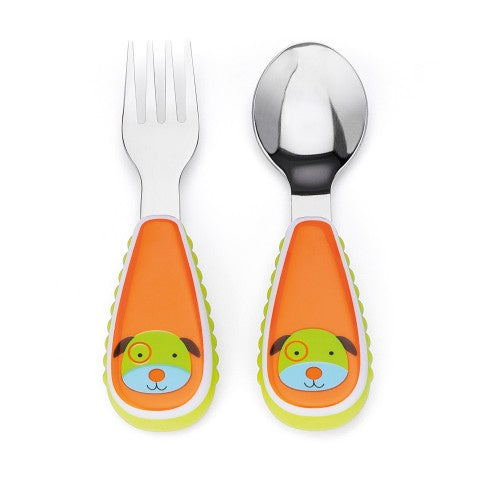 Skip Hop Zootensils Fork and Spoon - Dog