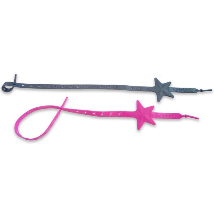 Lil' Sidekick Multi-Functional Tether - Neon Pink / Charcoal / Double Pack