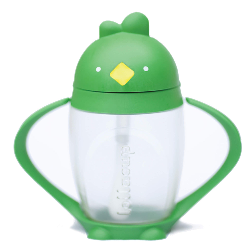 Lollaland Lollacup Straw Sippy Cup - Good Green