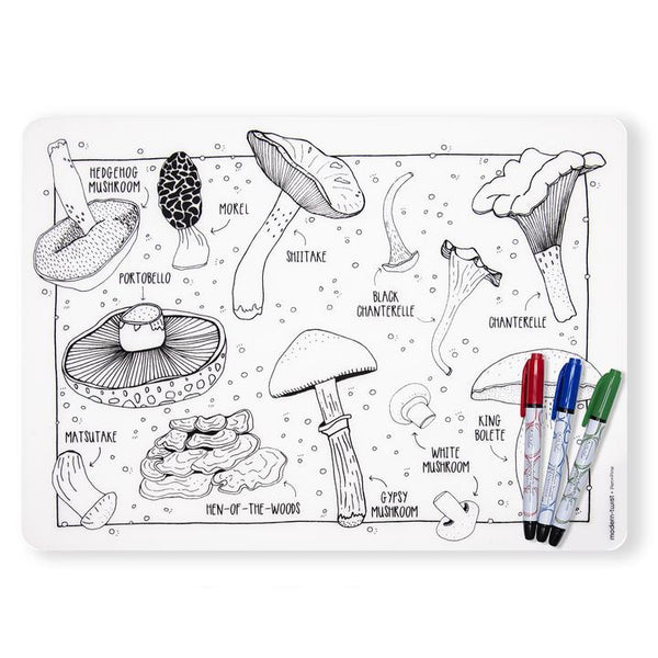 Modern Twist Mark-Mat and 3 Pack Markers - Mighty Mushrooms