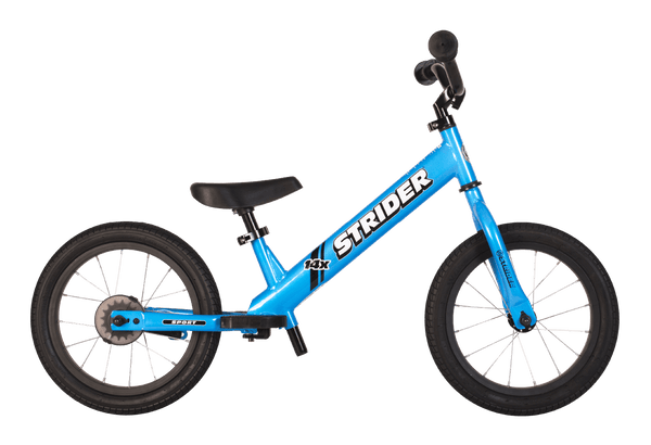 Strider 14x Sport Balance Bike - Blue