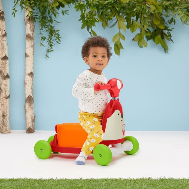 Skip Hop Zoo 3 in 1 Ride On Toy Fox Buttercup