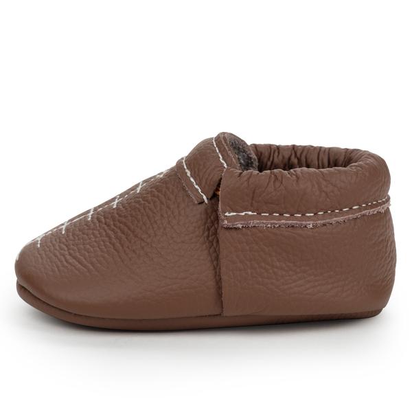 BirdRock Baby Touchdown Fringeless Moccasins