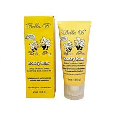 Bella B Baby Honey Bum Baby Bottom Balm - 2oz Tube