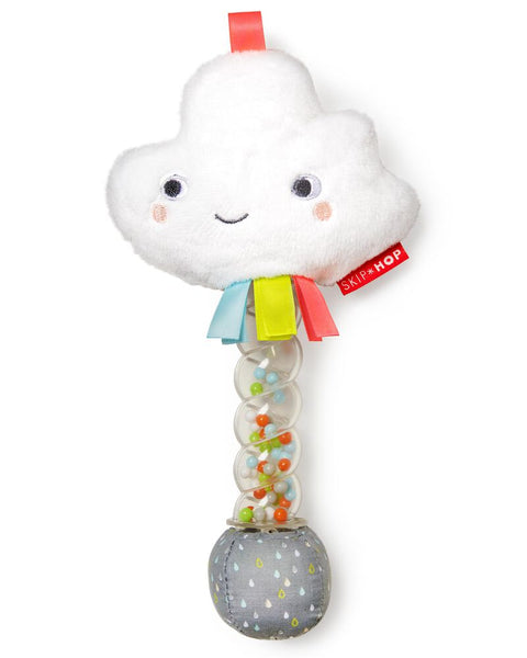 Skip Hop Silver Lining Cloud Rain Stick Rattle