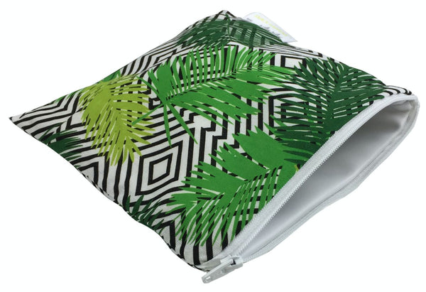 Itzy Ritzy Snack Happens Snack Bag - Paradise Palm