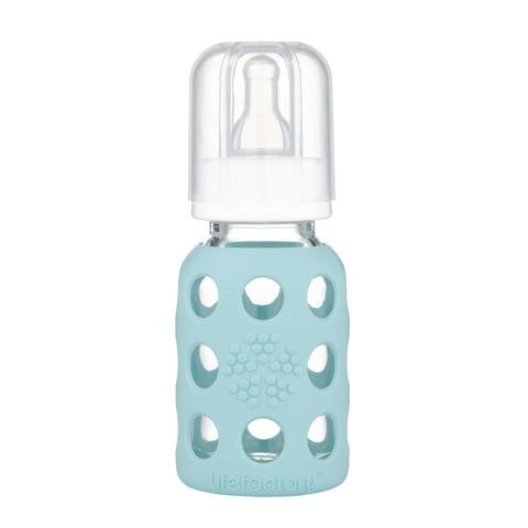Lifefactory Glass Baby Bottle - Mint / 4 oz.