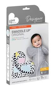 Love to Dream Swaddle Up - Original Designer Polka Dot / Medium
