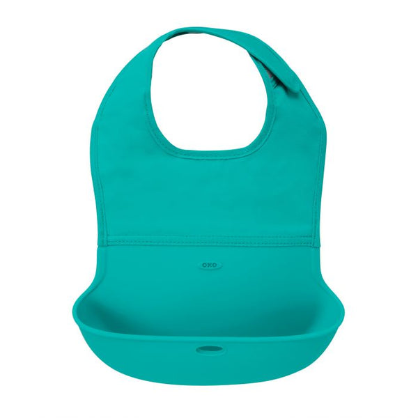 OXO Roll-Up Bib - Teal