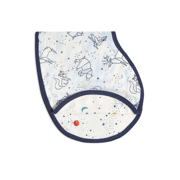 Aden and Anais Silky Soft Burpy Bib - Stargaze