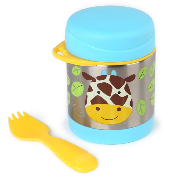 Skip Hop Zoo Stainless Steel Food Jar - Giraffe
