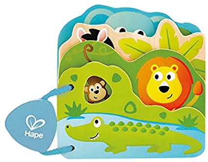 Hape Baby’s Wild Animal Book