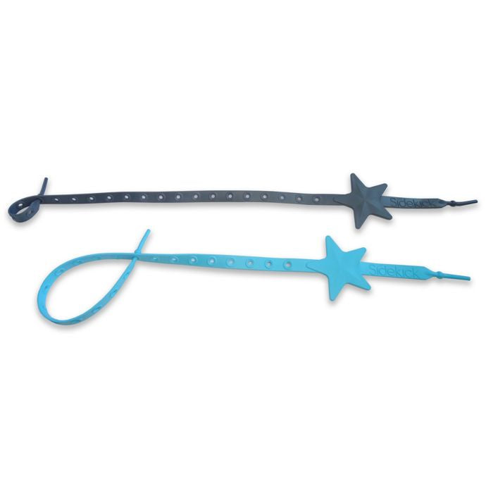 Lil' Sidekick Multi-Functional Tether - Neon Blue / Charcoal / Double Pack