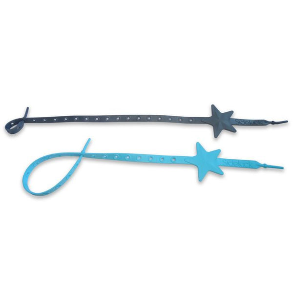 Lil' Sidekick Multi-Functional Tether - Neon Blue / Charcoal / Double Pack