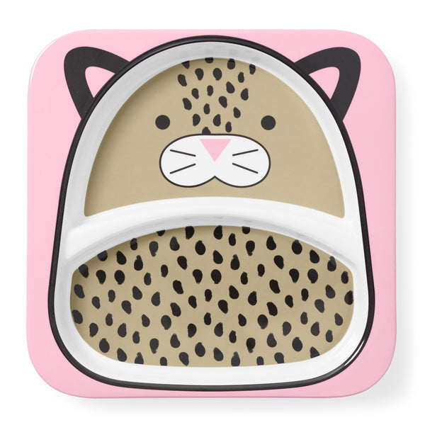 Skip Hop Zoo Divided Plate - Leopard