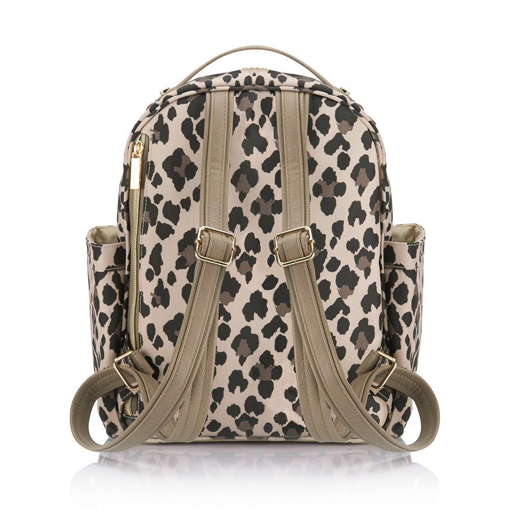 itzy ritzy leopard mini backpack Itzy Ritzy Mini Diaper Bag Backpack – Leopard