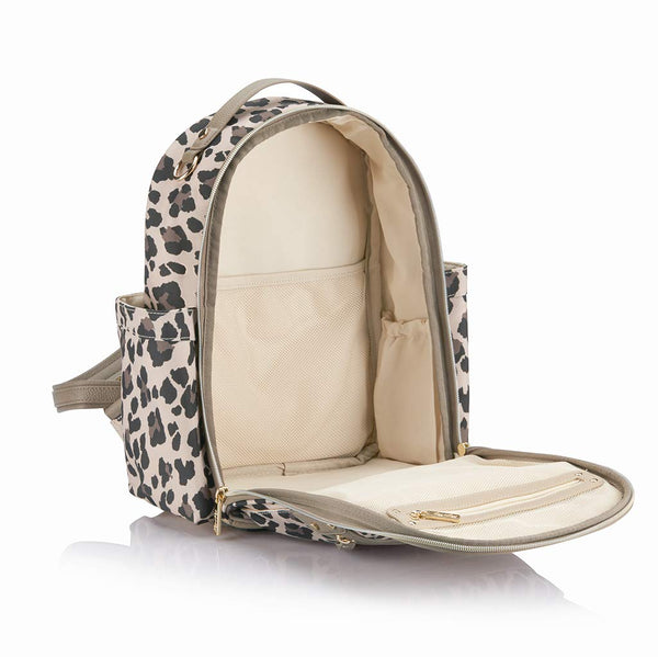 Itzy Ritzy Mini Diaper Bag Backpack – Leopard