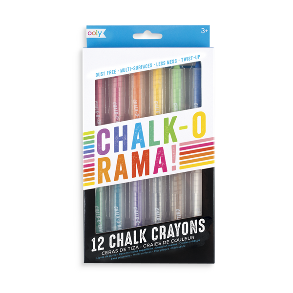 Ooly Chalk-O-Rama- Set of 12