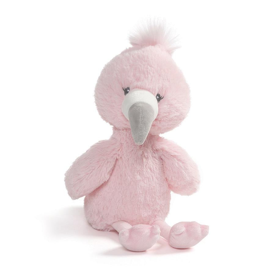 Gund Baby Toothpick Plush - Flamingo / 12"