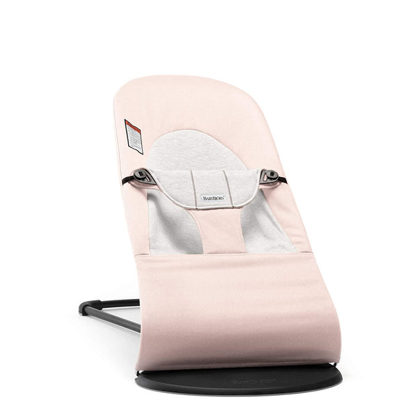 Baby Bjorn Bouncer Balance Soft - Pink/Light Grey Cotton Jersey