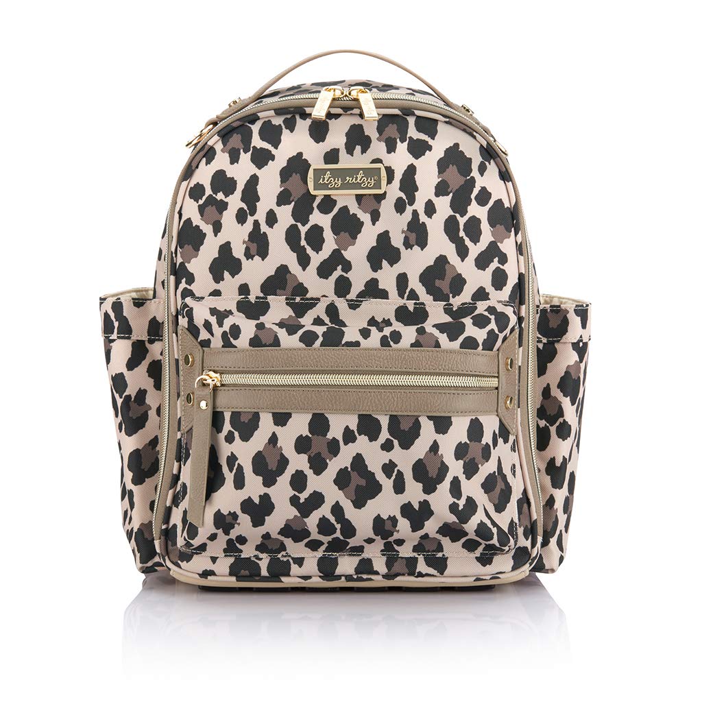 itzy ritzy leopard mini backpack Itzy Ritzy Mini Diaper Bag Backpack – Leopard