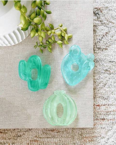 Itzy Ritzy Cutie Coolers Cactus Water Teethers - 3 pack