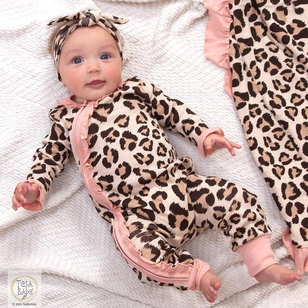 Tesa Babe Leopard Baby Girl Clothes Tesa Babe Baby Girl Lepoard