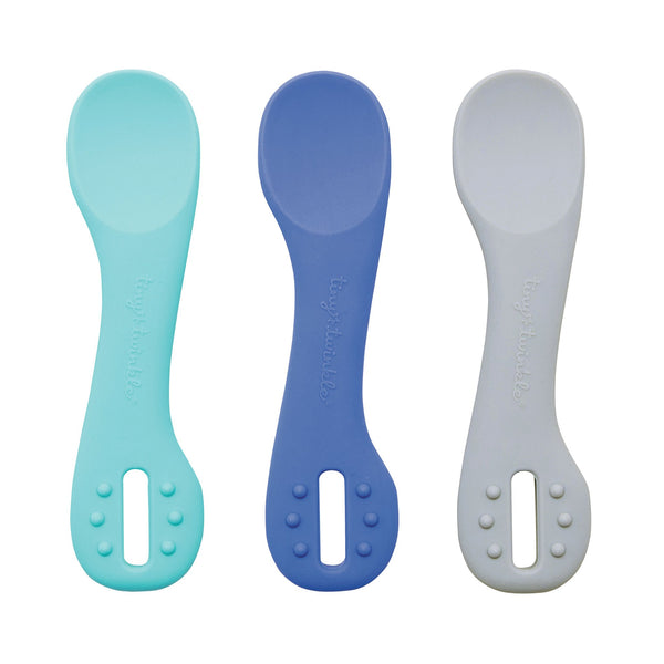 Tiny Twinkle Silicone Dippers - Ocean Set of 3