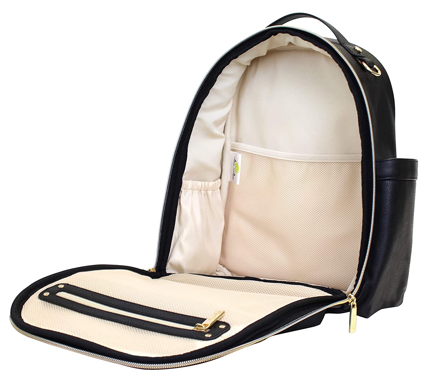 Itzy Ritzy Mini Diaper Bag Backpack – Black – Buttercup