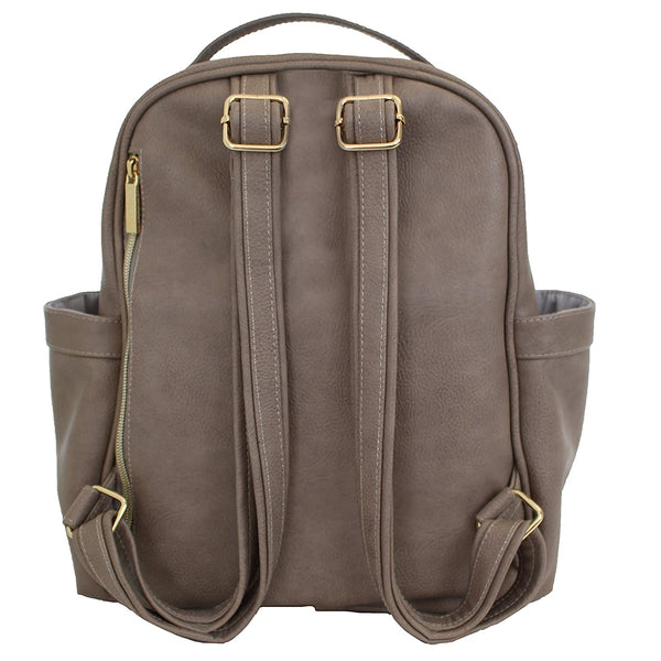 Itzy Ritzy Mini Diaper Bag Backpack – Taupe
