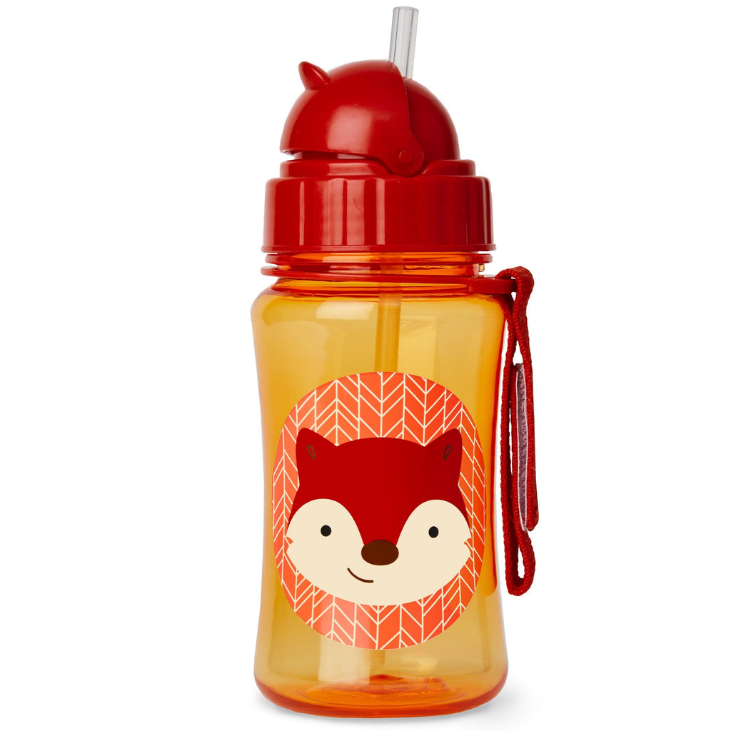 Skip Hop Zoo Straw Bottle - Fox