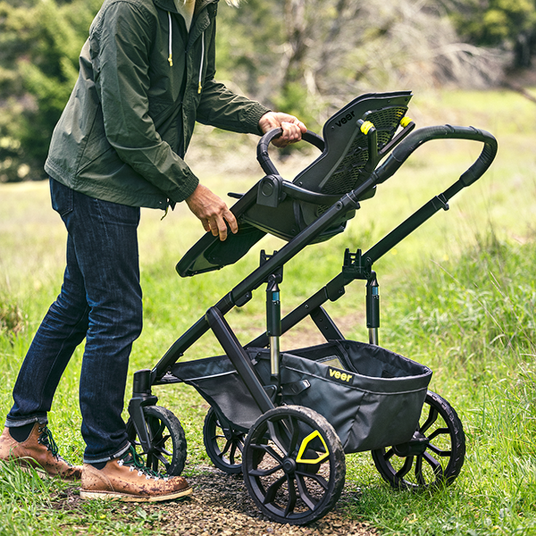 veer switch and roll double stroller Veer Switchback Switch & Roll Stroller Bundle – Buttercup