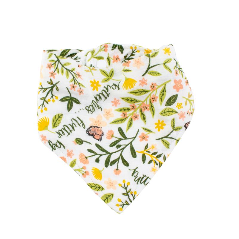 Bebe Au Lait Bandana Bib - Flutterby