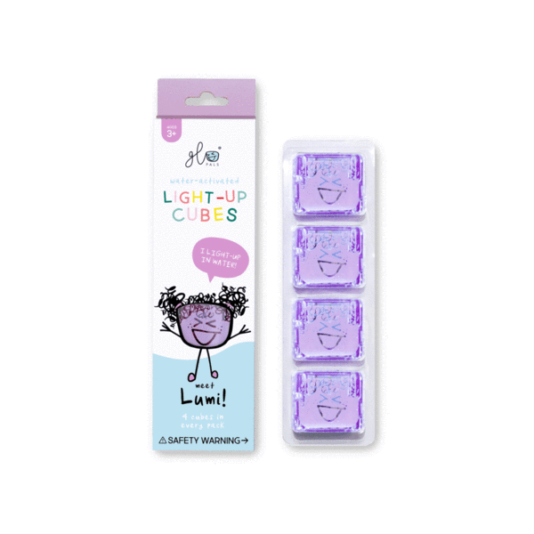 Glo Pals Light Up Water Cubes, Refill