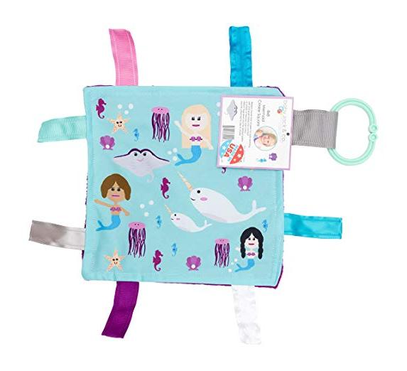 Baby Jack Mermaid Crinkle Tag Square