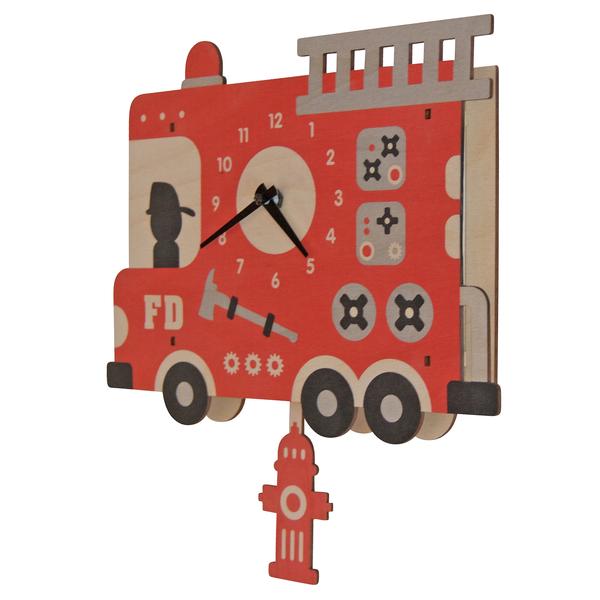 Pendulum Clock / Fire Truck