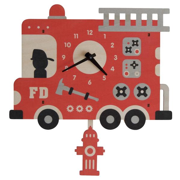 Pendulum Clock / Fire Truck