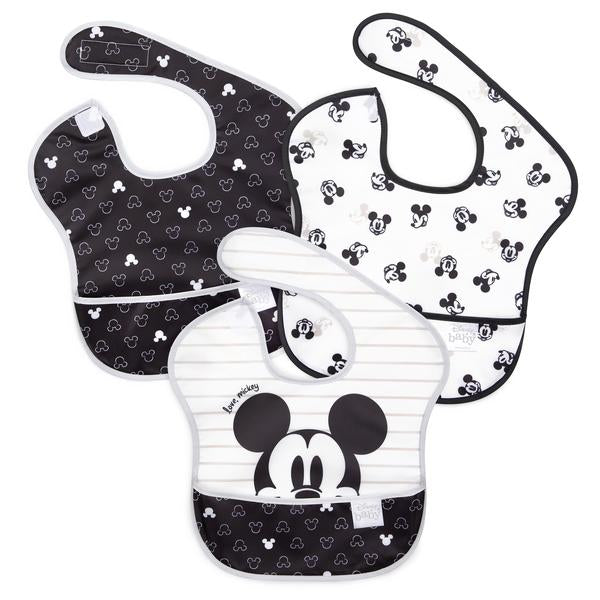Bumkins Superbib - Mickey Mouse / 3 Pack