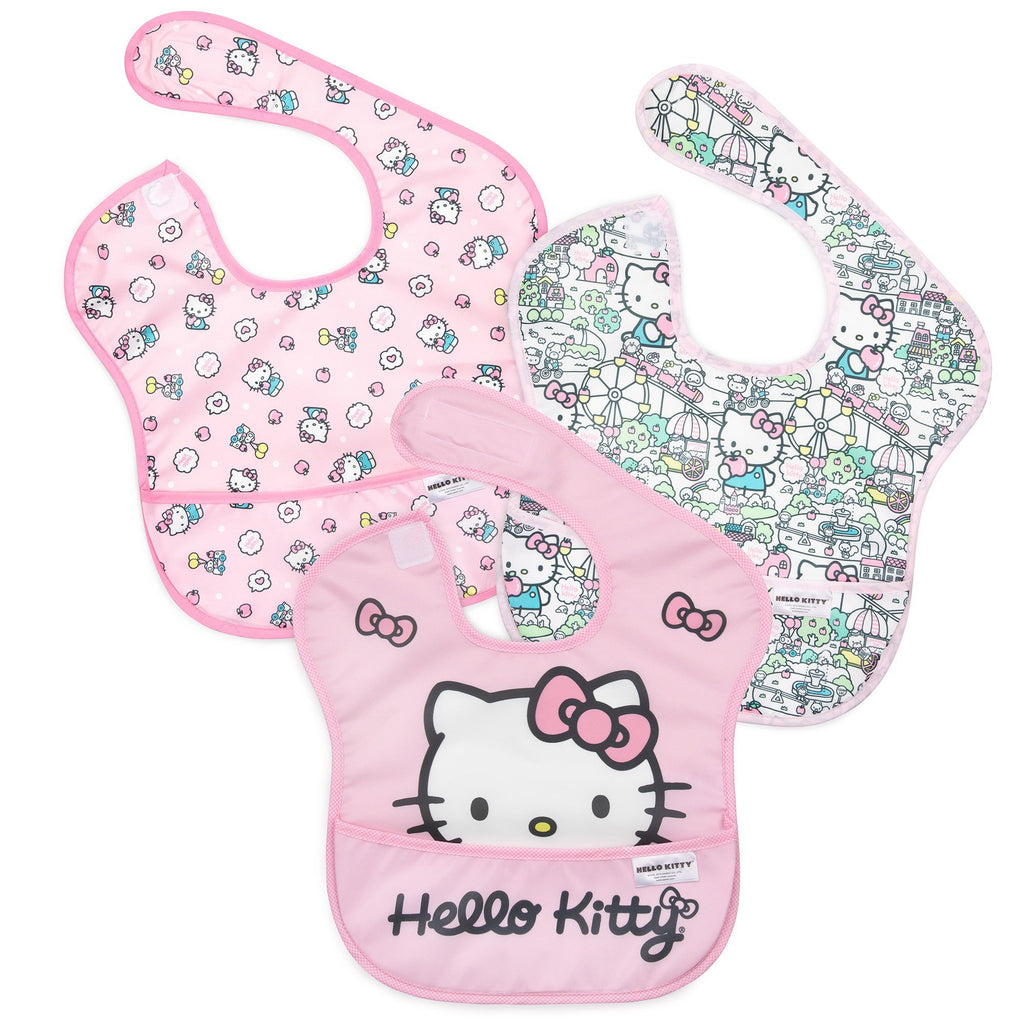Bumkins Superbib - Hello Kitty / 3 Pack