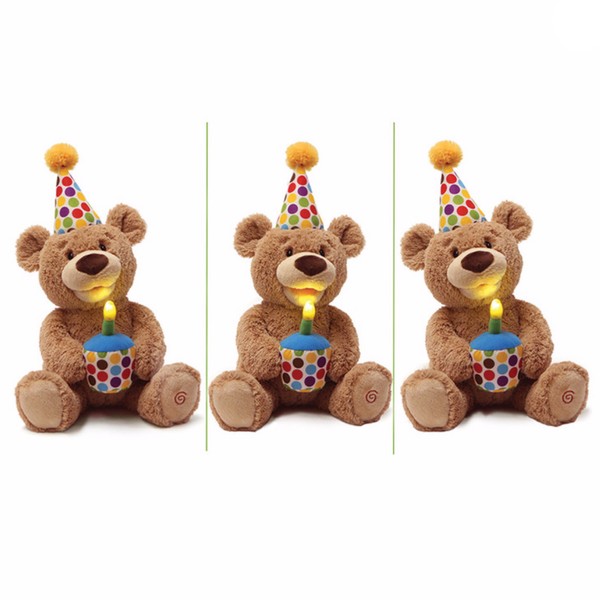 Gund Happy Birthday Animated Bear